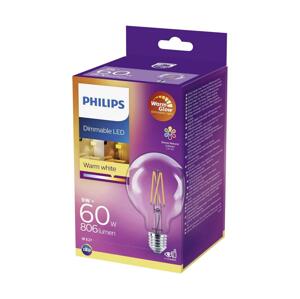 Philips LED Szabályozható izzó Philips Warm Glow E27/9W/230V 2200K