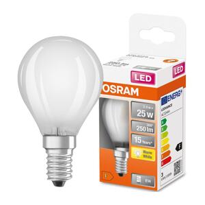 Osram LED Izzó E14/2,5W/230V 2700K