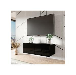 MIRJAN 24 TV asztal CALABRINI 37x100 cm fekete