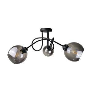 Keter Lighting Felületre szerelhető csillár RIN 3xE27/60W/230V fekete