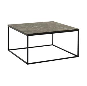 Adore Furniture Kávésasztal 42x80 cm fekete
