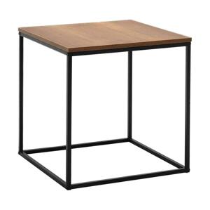 Adore Furniture Kávésasztal 52x50 cm barna