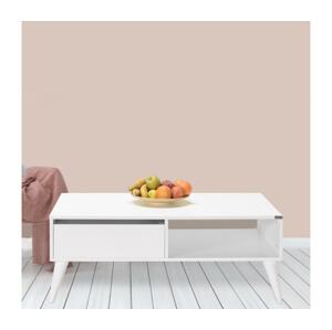 Adore Furniture Kávésasztal 42x110 cm fehér