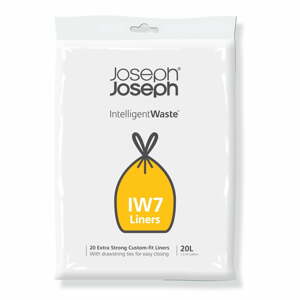 IntelligentWaste IW6 szemeteszsák csomag, 20 l - Joseph Joseph