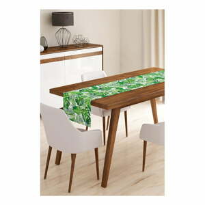 Green Jungle Leaves mikroszálas asztali futó, 45 x 140 cm - Minimalist Cushion Covers