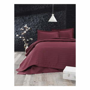 Monart sötétvörös steppelt könnyű ágytakaró, 220 x 240 cm - Mijolnir