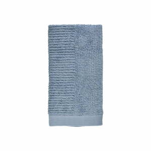Classic Blue Fog kék pamut törölköző, 50 x 100 cm - Zone