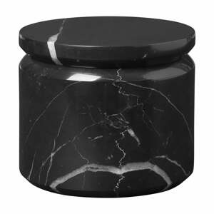 Marble fekete márvány tárolódoboz, ø 9 cm - Blomus