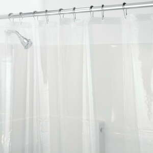 PEVA átlátszó zuhanyfüggöny 183 x 183 cm - iDesign