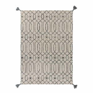 Pietro szürke gyapjú szőnyeg, 200 x 290 cm - Flair Rugs