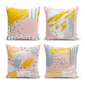 Pastel Design 4 db-os dekorációs párnahuzat szett, 45 x 45 cm - Minimalist Cushion Covers
