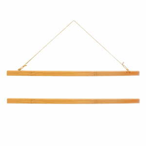 Bamboo mágneses plakátkeret bambuszból, szélesség 61 cm - Sass & Belle