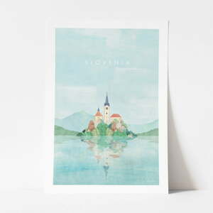 Poszter Slovenia, 30x40 cm - Travelposter