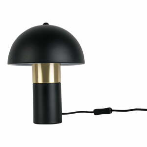 Seta fekete-aranyszínű asztali lámpa, magasság 26 cm - Leitmotiv
