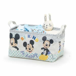 Disney Mickey gyerek textil tárolókosár, 32 x 23 x 19 cm - Domopak