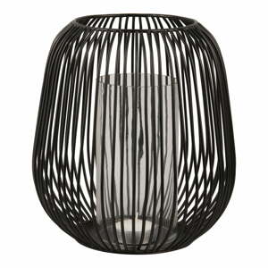 Lantern fekete asztali lámpás, magasság 21 cm - PT LIVING