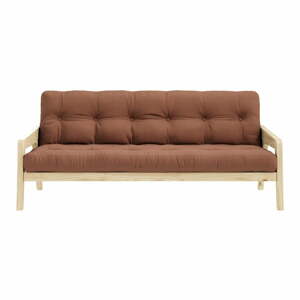 Grab narancssárgás barna kinyitható kanapé 204 cm - Karup Design