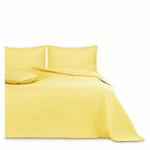 Meadore sárga ágytakaró, 170 x 210 cm - AmeliaHome