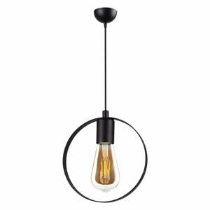 Circle fekete függőlámpa, magasság 113 cm - Squid Lighting