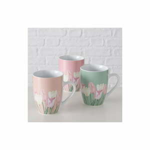 Húsvéti porcelán bögre készlet 3 db-os 330 ml Tulipa - Boltze