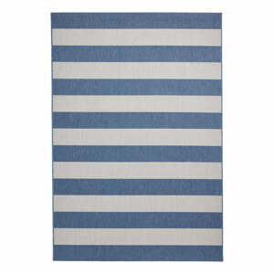 Kék-bézs kültéri szőnyeg 200x290 cm Santa Monica – Think Rugs