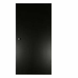 Fekete moduláris polcrendszer elem 32x66 cm Mistral Kubus - Hammel Furniture