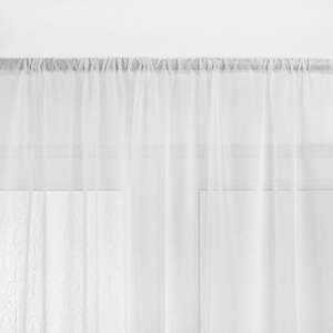 Fehér átlátszó függöny 280x300 cm Kresz – Homede