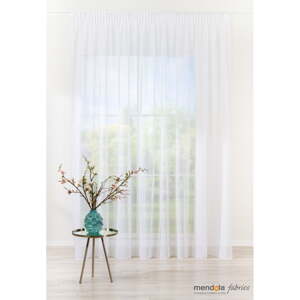 Fehér átlátszó függöny 140x260 cm Michelle – Mendola Fabrics