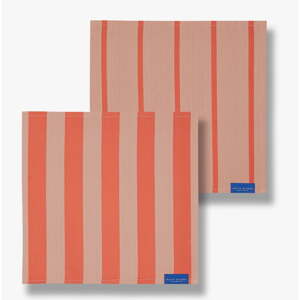 Textilszalvéta 2 darabos készletben Stripes - Mette Ditmer Denmark