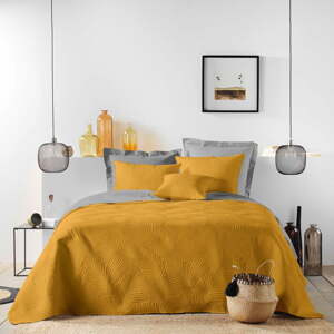 Sárga mikroszálas ágytakaró 220x240 cm Palombine – douceur d'intérieur