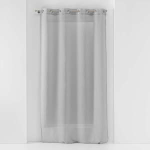 Szürke átlátszó függöny 140x280 cm Sandra – douceur d'intérieur
