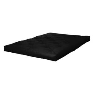 Double Latex Black fekete matrac, 160 x 200 cm - Karup Design