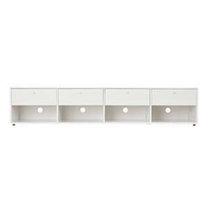 Fehér TV-állvány 214x45 cm Mistral – Hammel Furniture