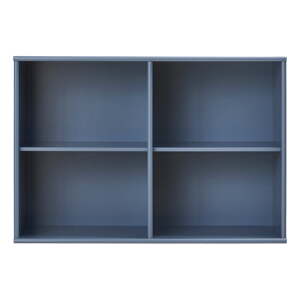 Kék függő könyvespolc 89x61 cm Mistral – Hammel Furniture