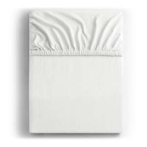 Fehér gumis jersey lepedő 120x200 cm Amber – DecoKing