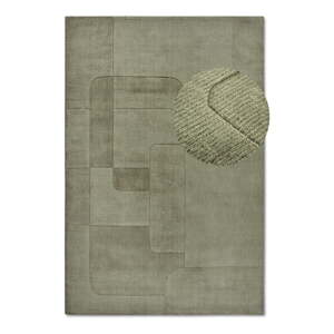 Zöld kézi szövésű gyapjú szőnyeg 80x150 cm Charlotte – Villeroy&Boch