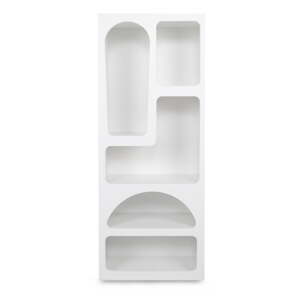 Fehér könyvespolc 60x150 cm Lorin – Kalune Design