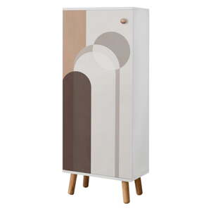 Fehér szekrény 50x135 cm Vegas – Kalune Design