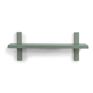 Zöld-szürke fém fali polc 60 cm Hola – Spinder Design
