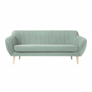 Sardaigne mentazöld bársony kanapé, 188 cm - Mazzini Sofas